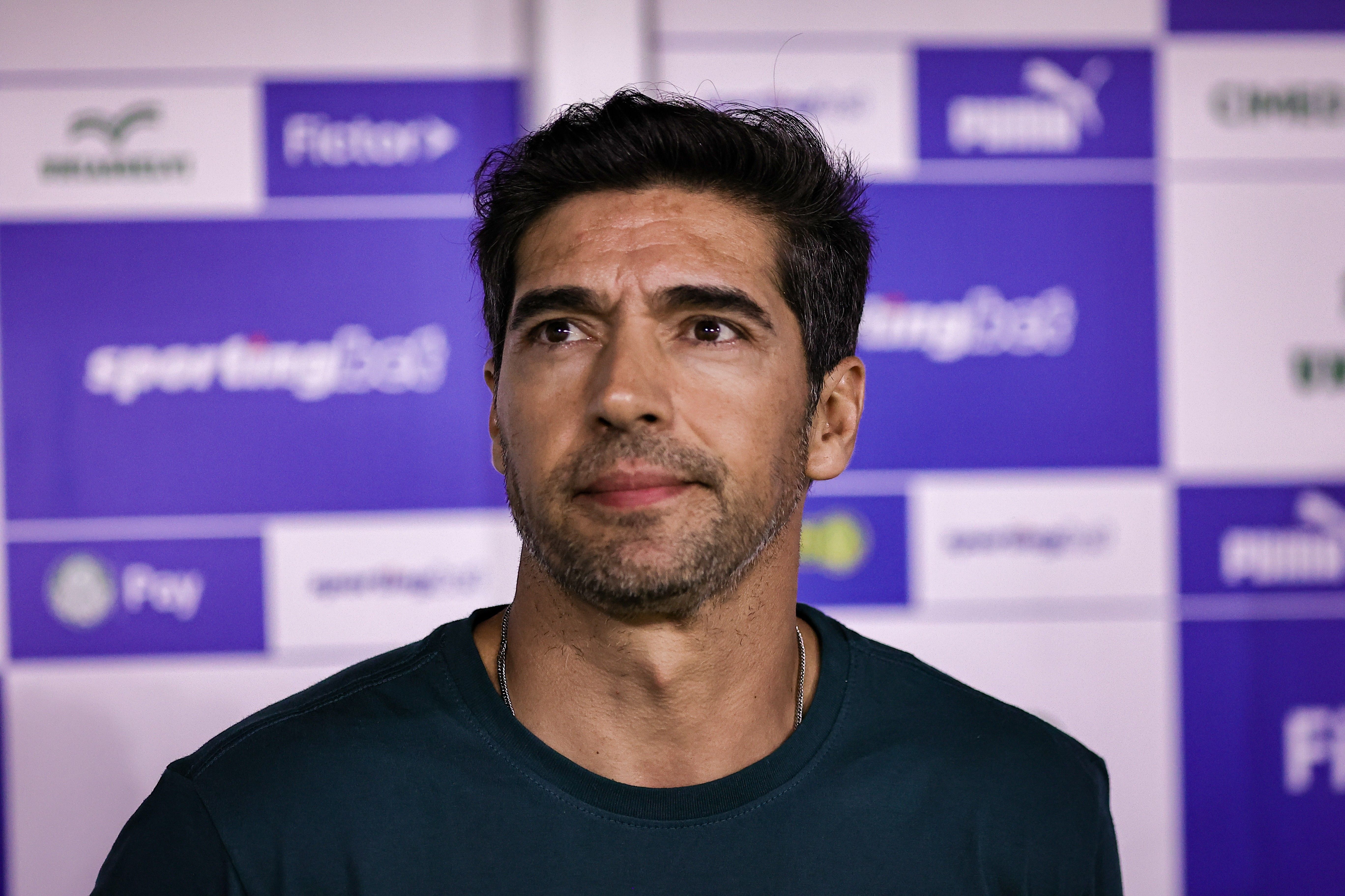 [Abel Ferreira fala à imprensa após goleada do Palmeiras]. Reprodução: Ge