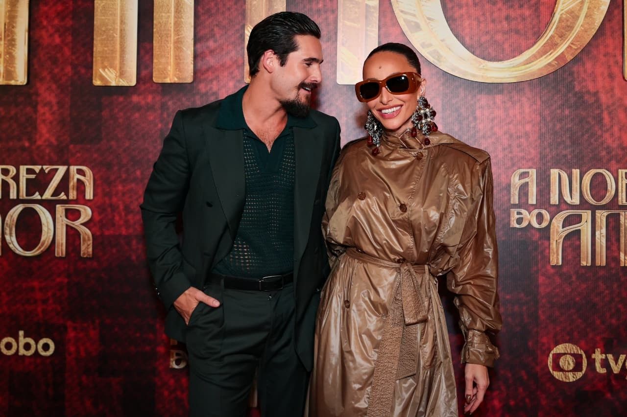 Sabrina Sato prestigia festa de lançamento com Nicolas Prattes. Reprodução: Gshow