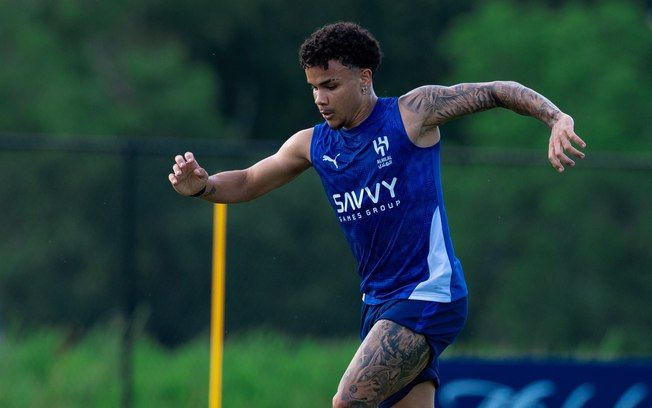 Kaio César, atacante do Al-Hilal, projeta duelo decisivo no Mundial após se recuperar de lesão.; Reprodução: iG Esporte