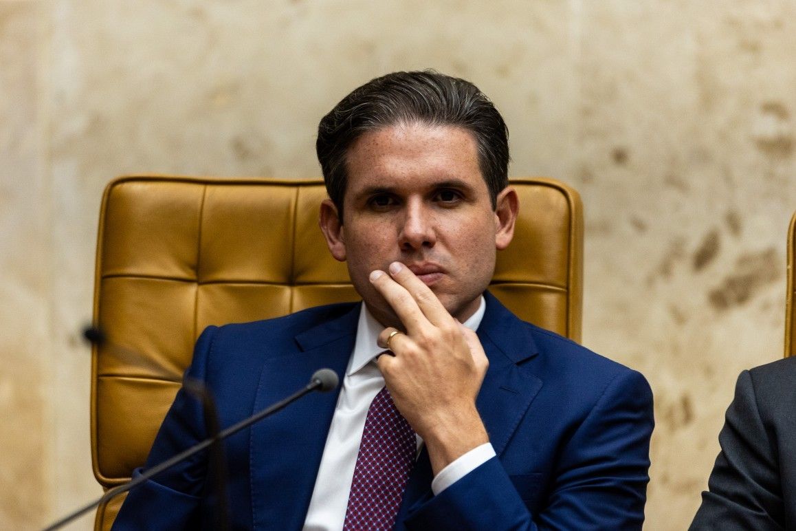 [Motta comenta sobre absorver a redução da jornada de trabalho no STF, em Brasília]. Reprodução: Oglobo