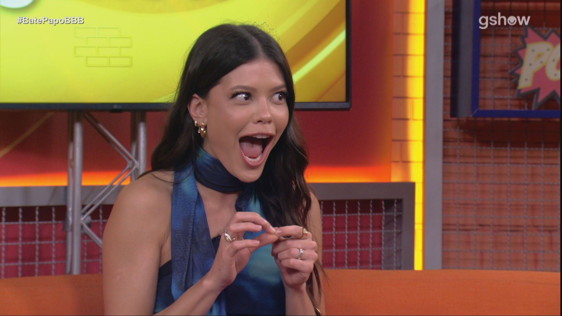 Ex-sister reage a falas de Camilla e Thamiris no BBB 25. Reprodução: Globo