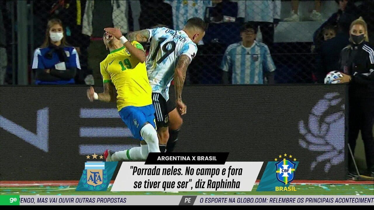 Raphinha promete gol contra Argentina em jogo histórico