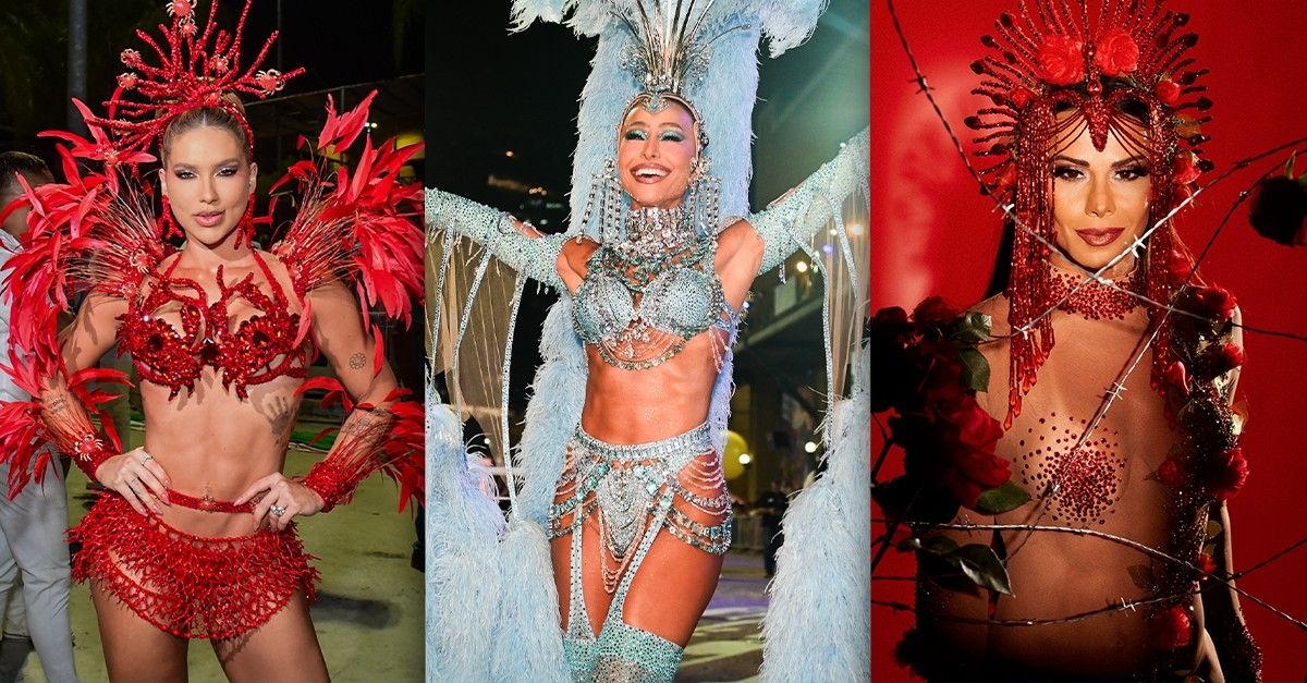 Virginia estreia show com Sabrina Sato e Viviane Araujo no último dia dos minidesfiles no Rio. Reprodução: Gshow