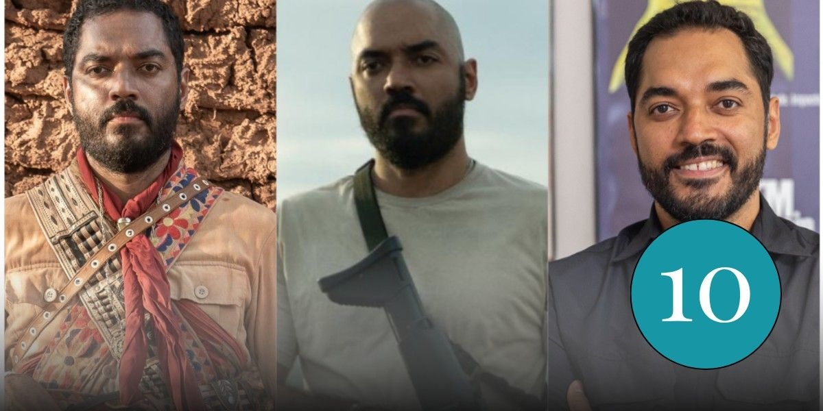 Thomás Aquino brilha em três papéis: Josué, Sem Alma e Mário Sérgio. Legenda da imagem. Reprodução: Globo