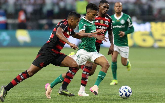 Palmeiras mantém liderança isolada após duelo contra o Flamengo no Campeonato Brasileiro. Reprodução: ig.com.br