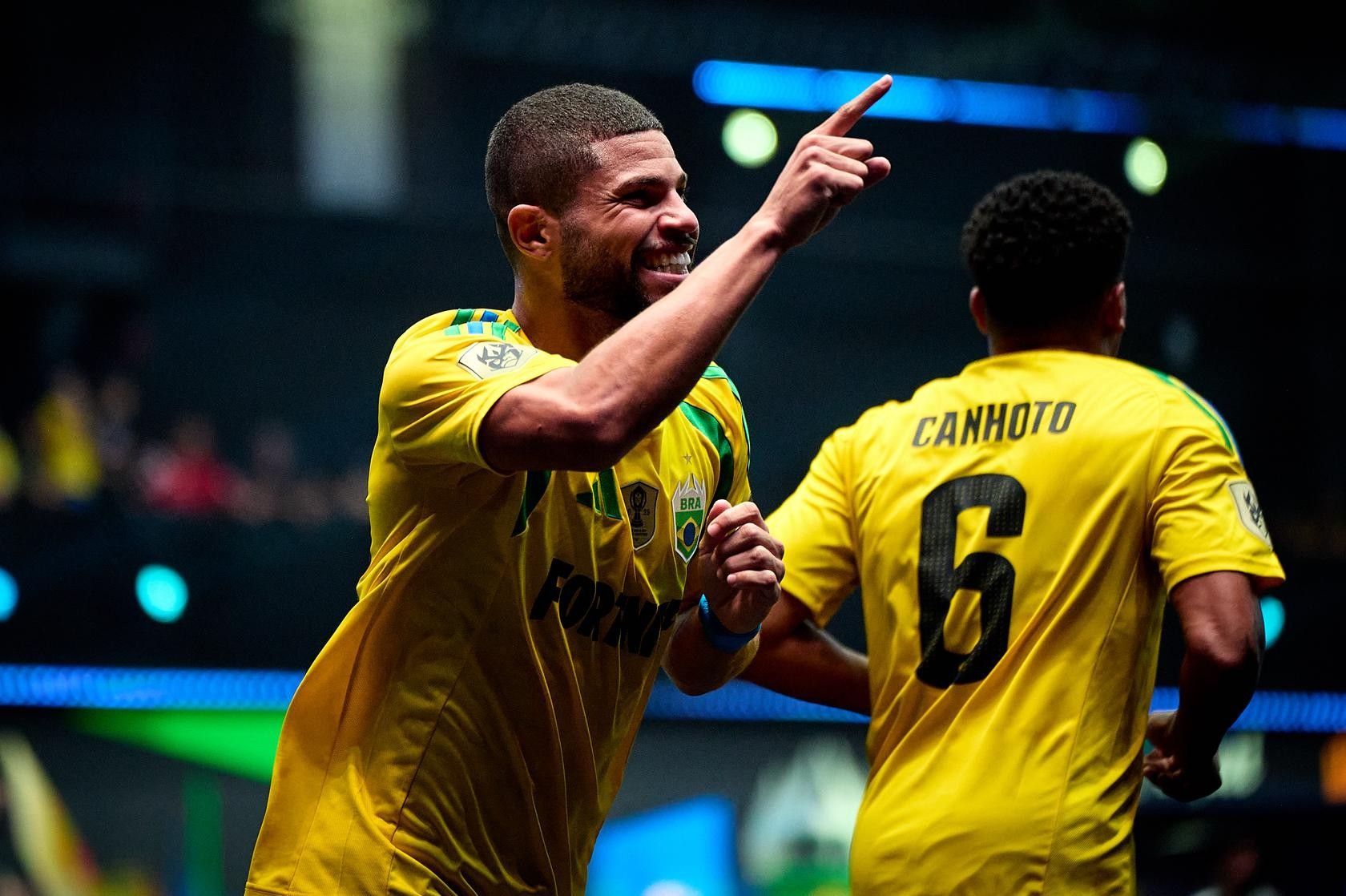 Brasil atropela a Arábia e avança às quartas do Mundial. Reprodução: Ge