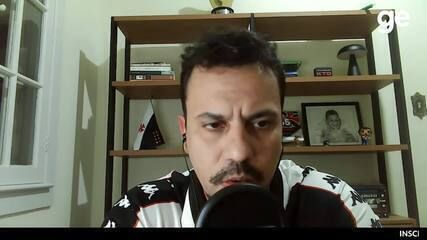 Bruno Costa é cotado para assumir a diretoria de futebol do Vasco. Reprodução: Globo