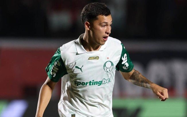 Palmeiras negocia a venda do atacante Thalys para o Olympiakos. Reprodução: ESPN