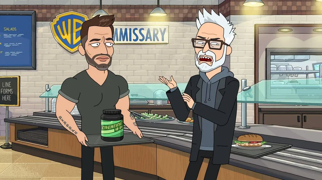 James Gunn e Zack Snyder debatem sobre cinema em novo episódio de Rick & Morty. Reprodução: Legião dos Heróis