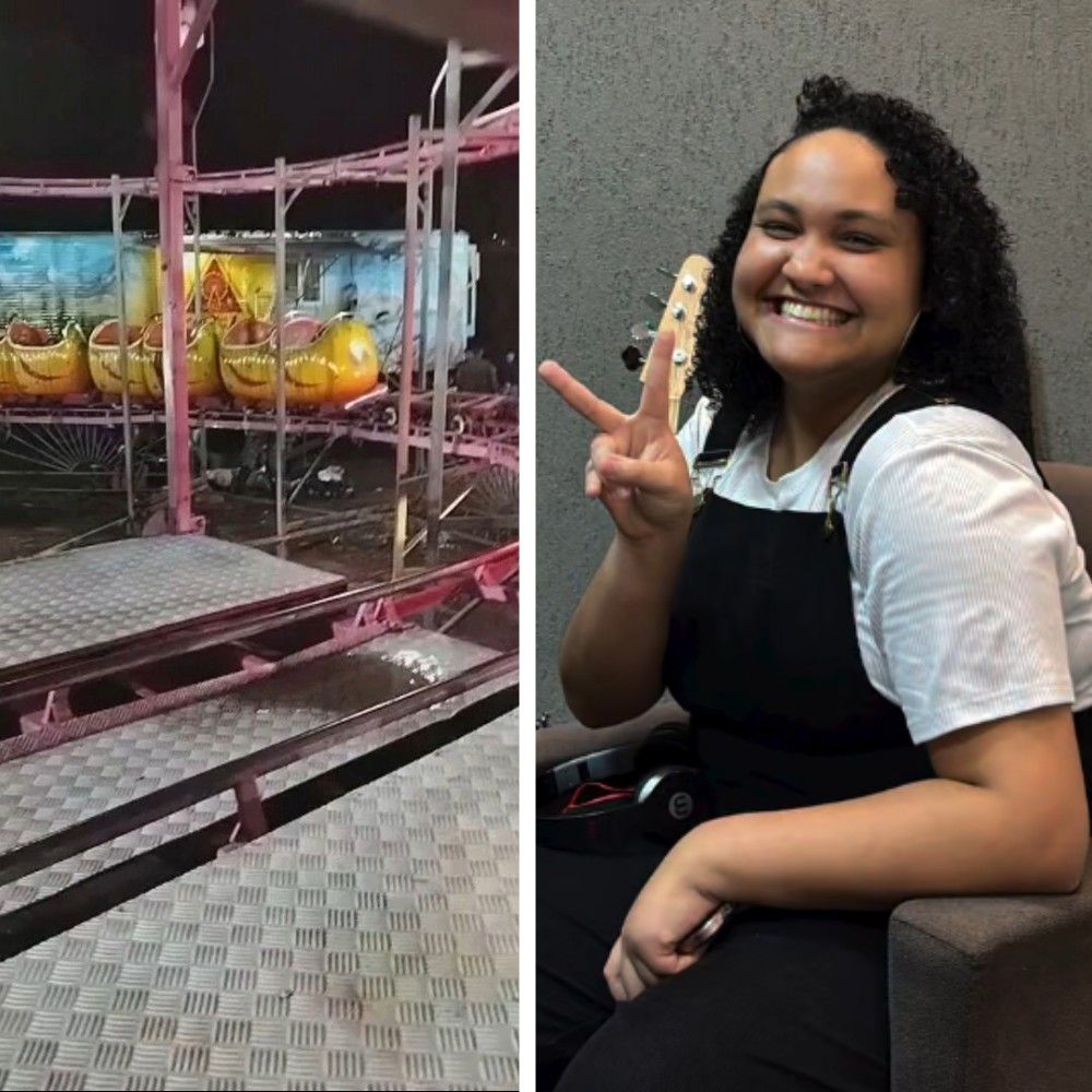 Jovem morre após acidente em parque de diversões de MG; o que se sabe e o que falta esclarecer. Reprodução: G1