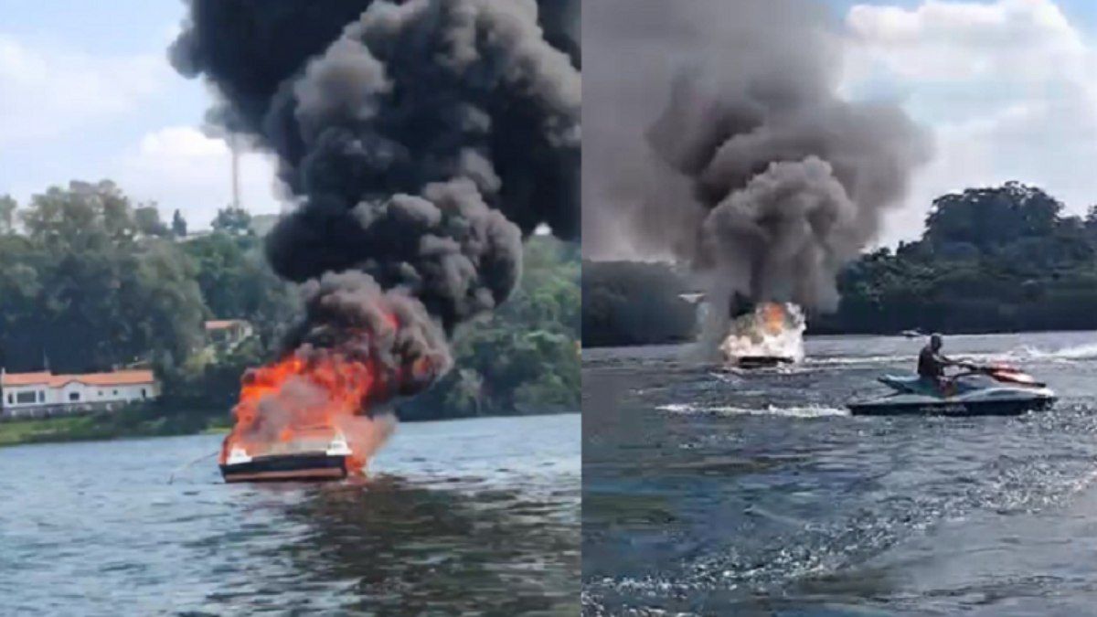 Grupo testa embarcação no Guarapiranga sob supervisão. Reprodução: iG