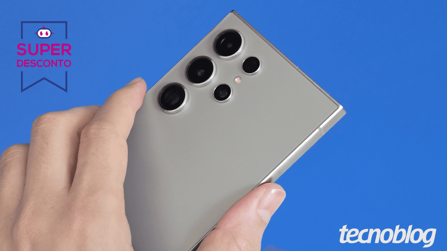 Samsung Galaxy S24 Ultra em oferta com 48% de desconto no AliExpress. Reprodução: Tecnoblog