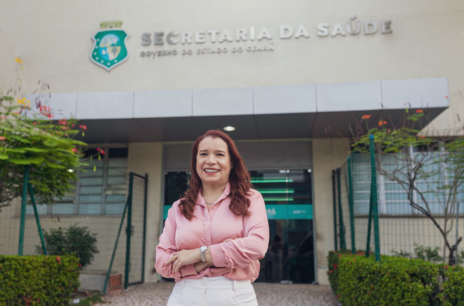 Tânia Coelho, nova secretária de Saúde do Ceará, discute desafios na vacinação e programa de saúde no Brasil. Reprodução: Globo