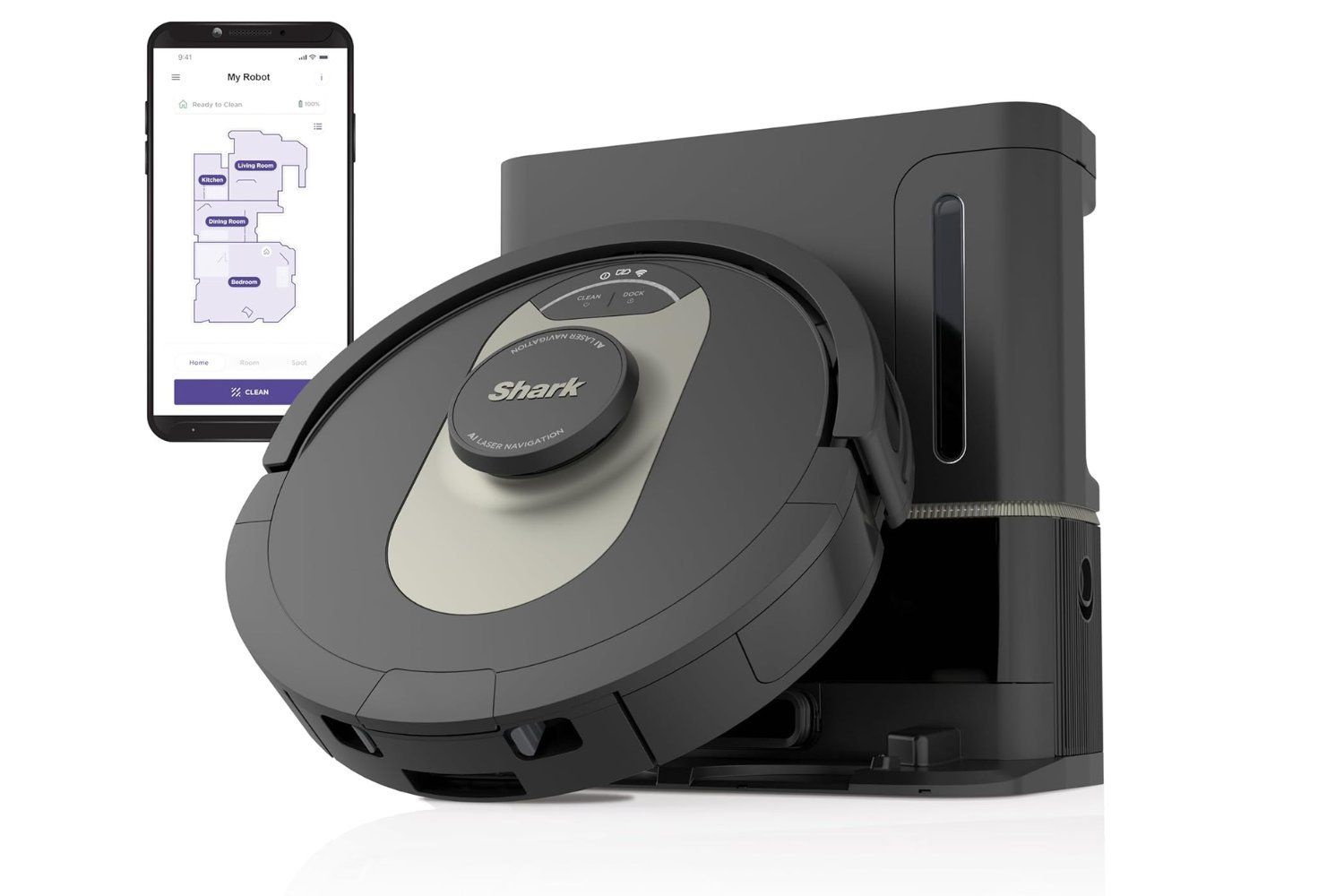 Robô aspirador Shark com desconto de $300, promete facilitar a limpeza doméstica. Reprodução: Gizmodo