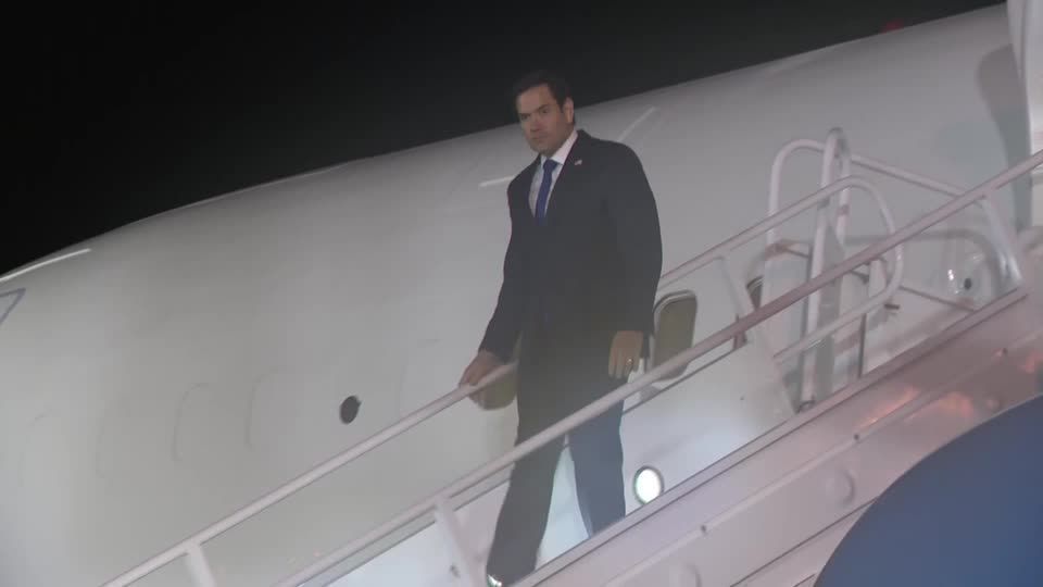 Marco Rubio visita Panamá após ameaças de Trump