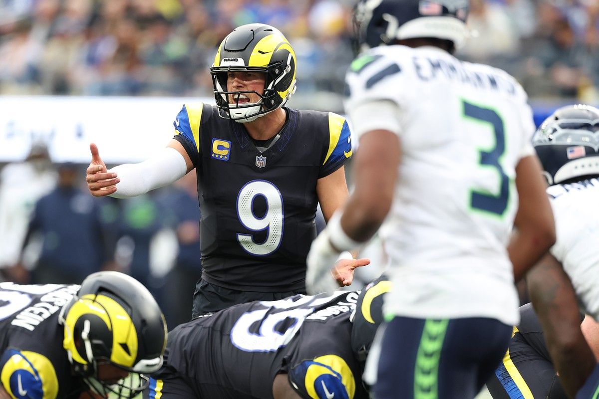 Jogo NFL entre Los Angeles Rams e Seattle Seahawks.. Reprodução: Ge