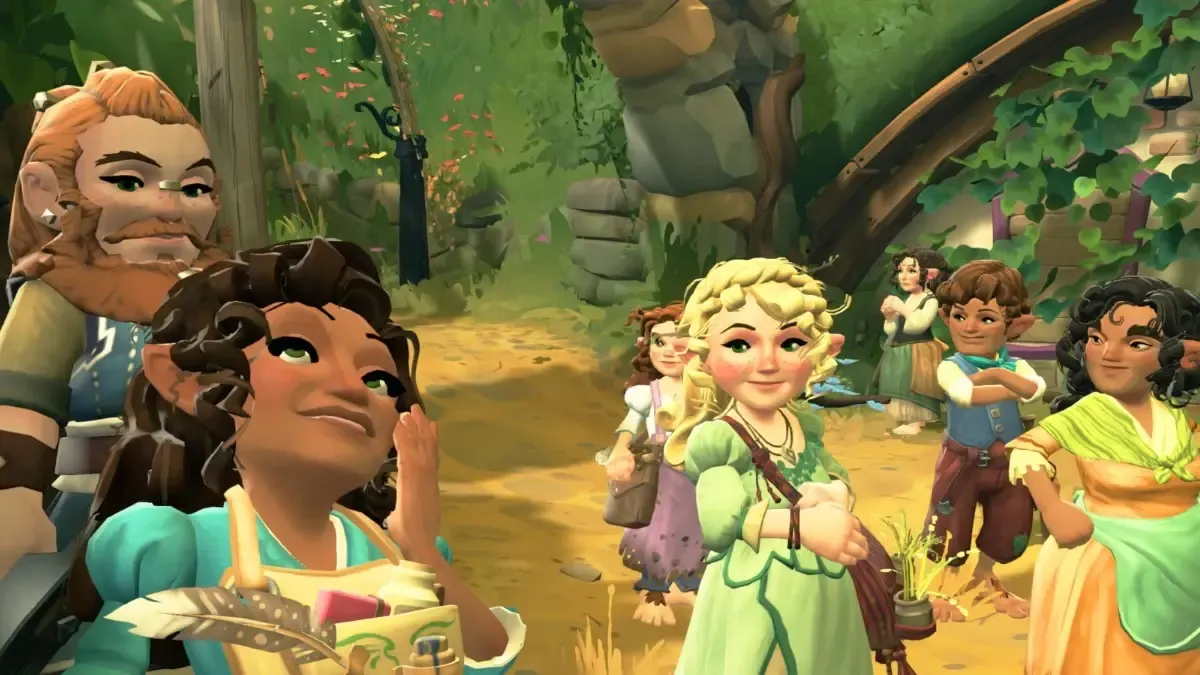 Tales of the Shire: um jogo acolhedor com potencial a ser explorado. Reprodução: Gosugamers