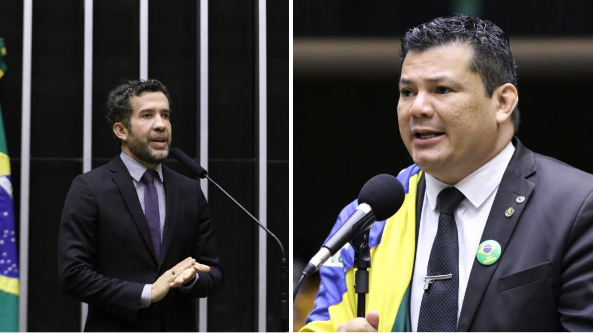 Gilvan da Federal retoma mandato após suspensão por ofensas na Câmara dos Deputados. Reprodução: Globo