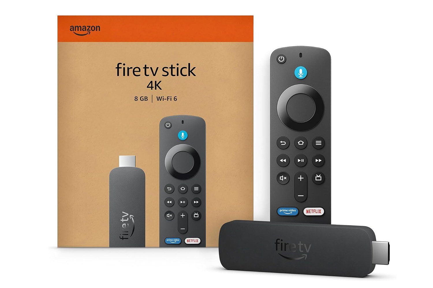 Novo Amazon Fire TV Stick 4K oferece suporte a WiFi 6 e jogos Xbox sem console. Reprodução: Gizmodo
