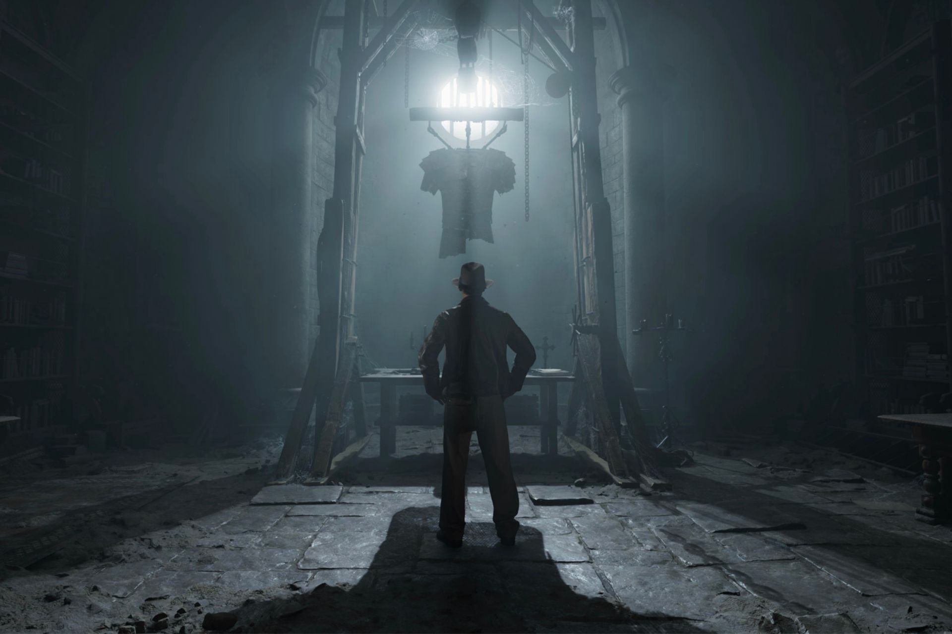 Expansão 'The Order of Giants' traz novas aventuras para o jogo 'Indiana Jones e o Grande Círculo'. Reprodução: Gizmodo