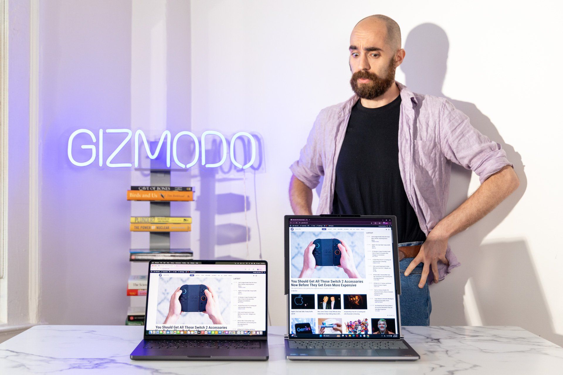 Lenovo ThinkBook Plus Gen 6 Rollable destaca-se por sua tela flexível inovadora, mas com preço elevado.; Reprodução: Gizmodo