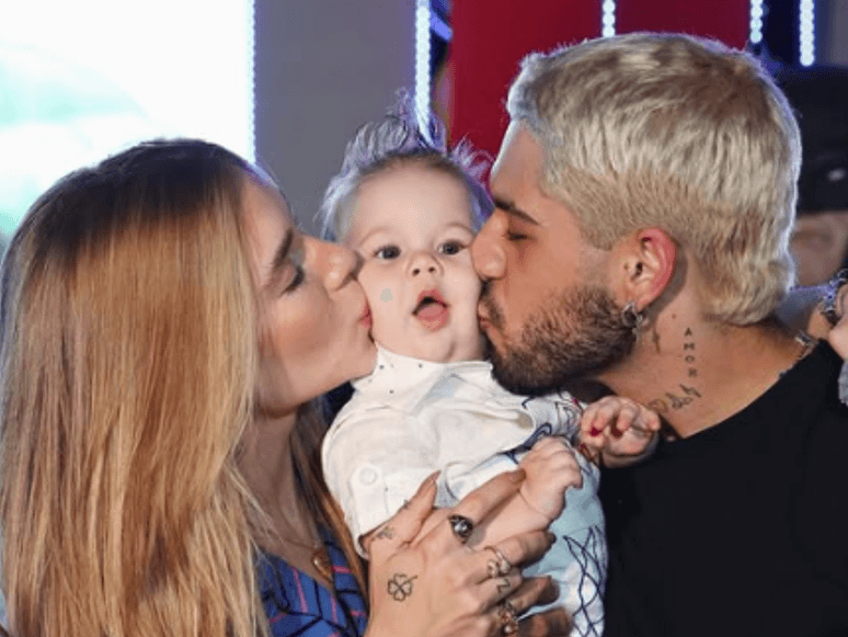 Zé Felipe e Virginia compartilham momento especial com o filho, que diz 'papai' pela primeira vez. Reprodução: Terra