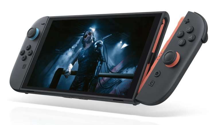 Keanu Reeves em ‘Cyberpunk 2077’, um dos jogos de lançamento do Nintendo Switch 2. Reprodução: Rolling Stone Brasil