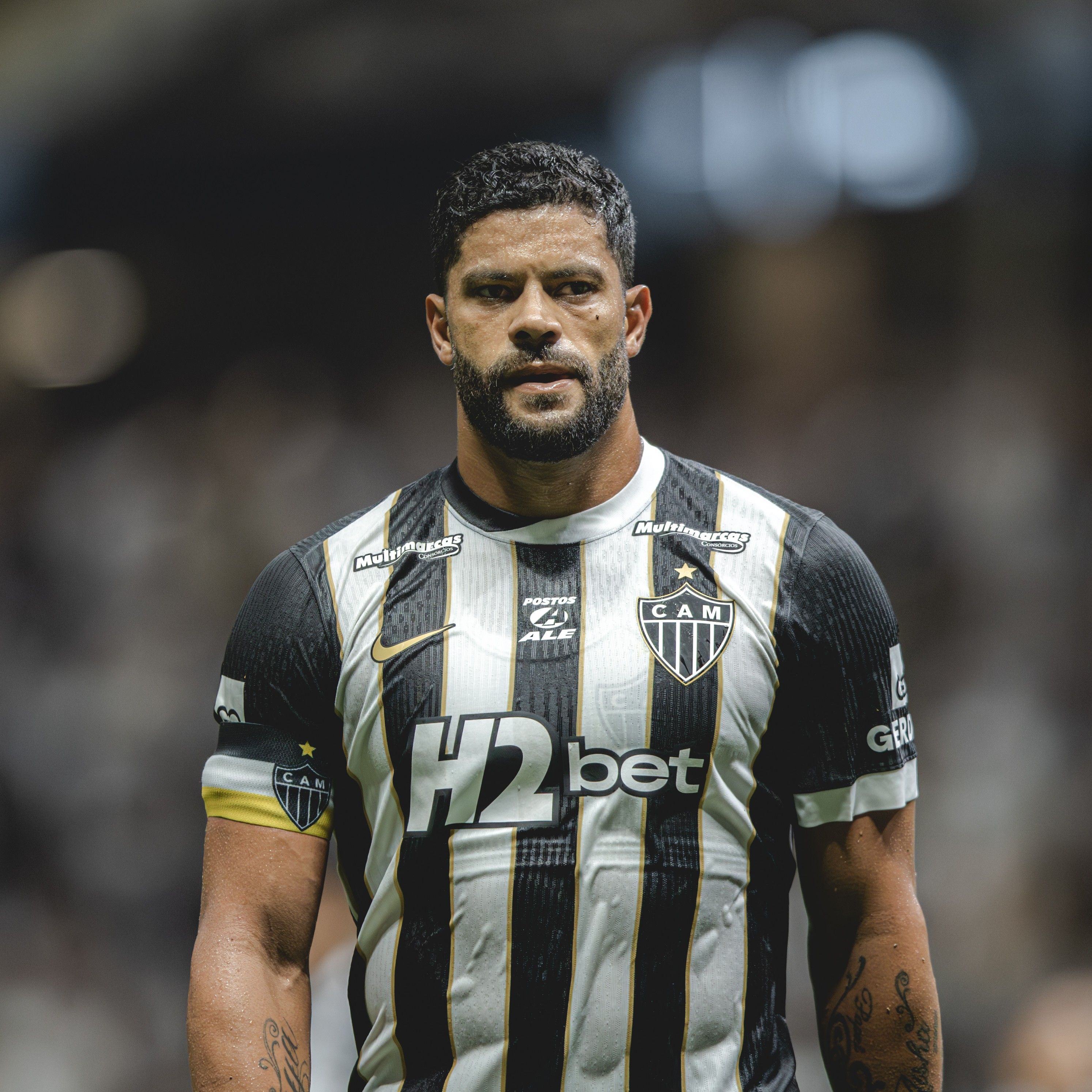 [Fluminense volta a negociar com Hulk, do Atlético-MG]. Reprodução: Ge