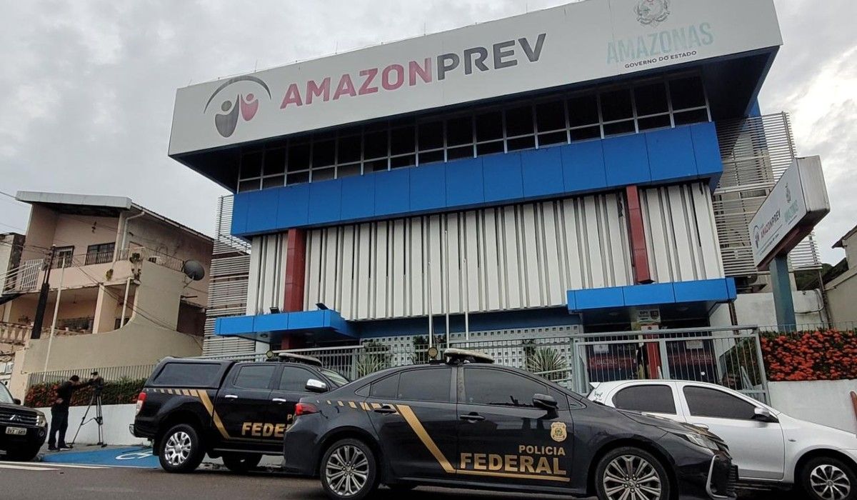 Operação envolve servidores da AmazonPrev ligados a investimento milionário no Banco Master, no Amazonas.. Reprodução: G1