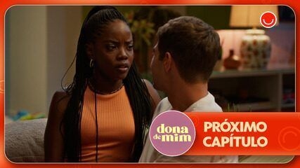 Leo e Davi têm noite romântica e declaração de amor em Dona de Mim. Reprodução: Globo