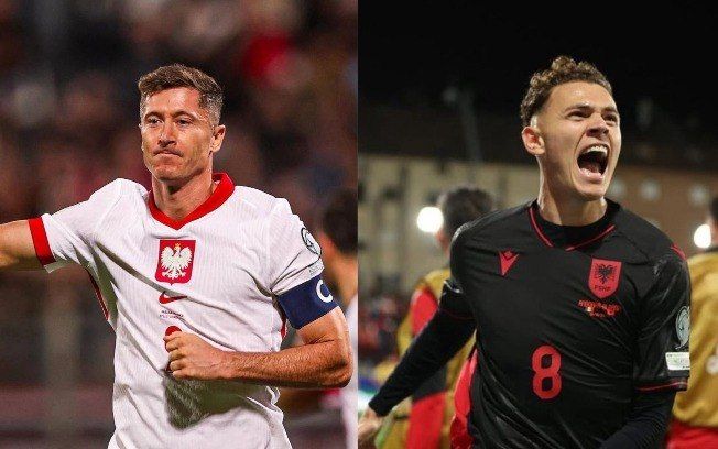 Polônia x Albânia na repescagem: veja onde assistir. Reprodução: Esporte