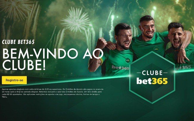 Clube bet365 oferece recompensas semanais para apostadores fiéis; Reprodução: bet365