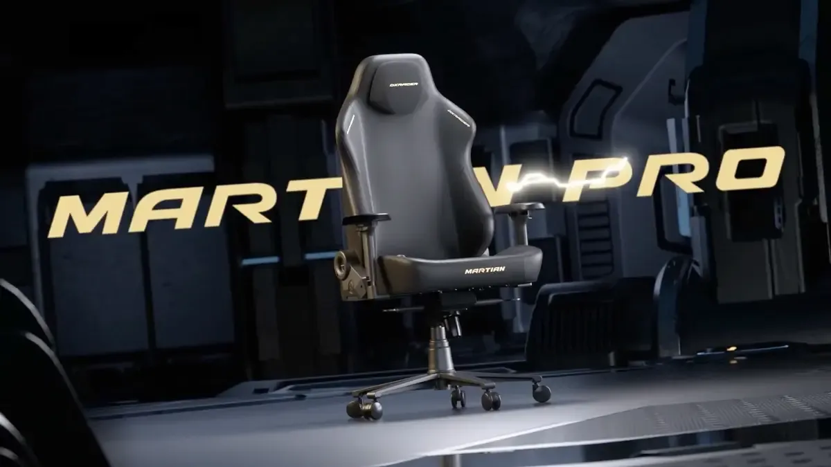 Avaliação da nova cadeira gamer DXRacer Martian Pro. Reprodução: GosuGamers