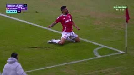 Fábio Carille faz sua estreia como técnico do Vitória em derrota para o Internacional. Reprodução: Globo