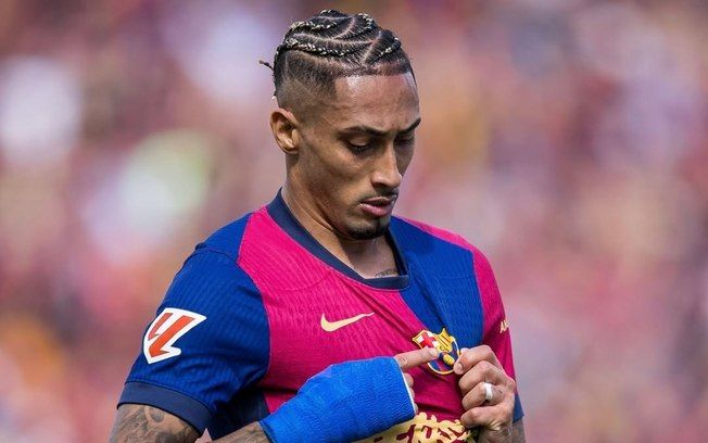 Raphinha e o Barcelona buscam o bicampeonato da La Liga na temporada 2025/2026. Reprodução: IG Esportes