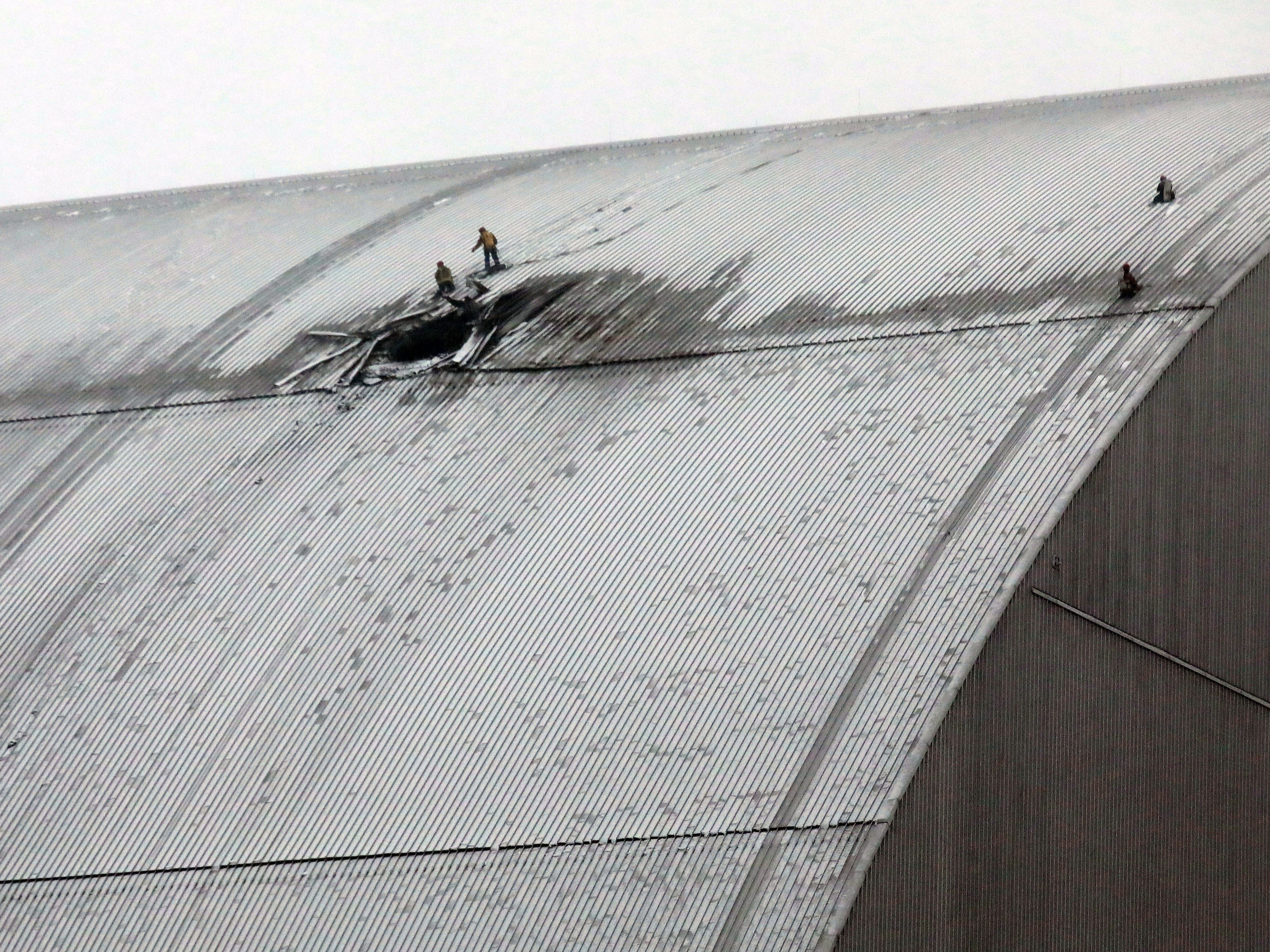 Blindagem danificada por drone, não confina radiação em Chernobyl, afirma IAEA. Reprodução: Businessinsider