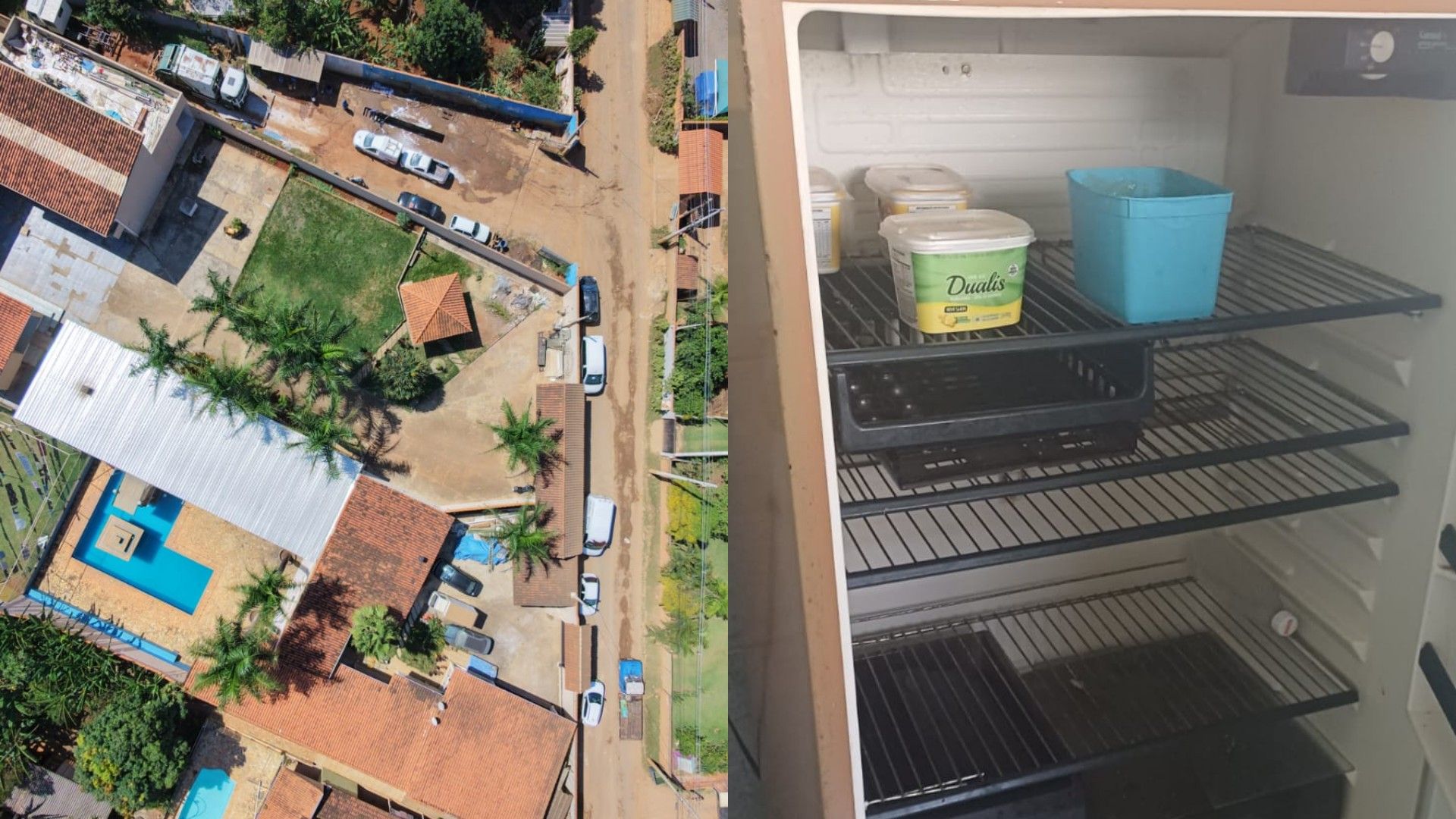 Idosos sob cuidado de pacientes em clínica clandestina de Iperó. Reprodução: G1