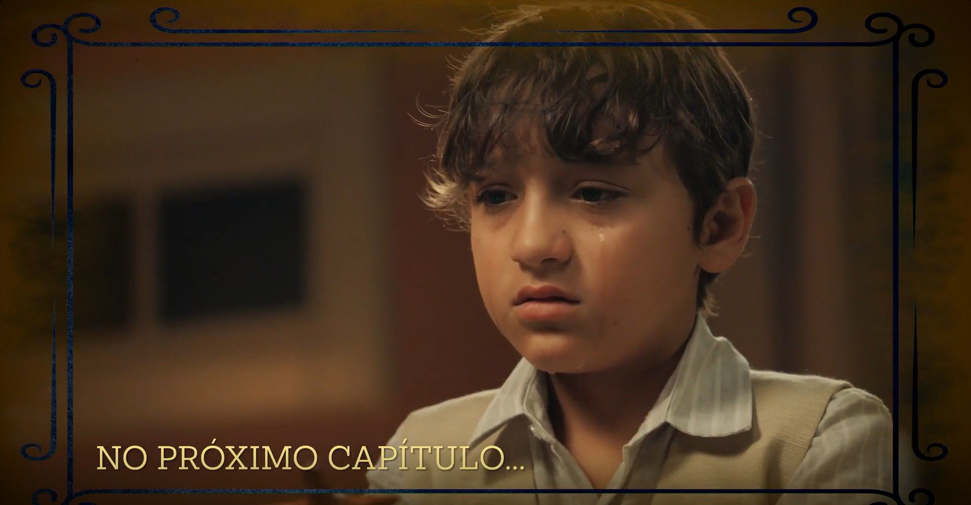 [Samir, refém de Zulma, faz greve de fome em Êta Mundo Melhor!]. Reprodução: Gshow