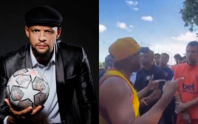 Felipe Melo comenta sobre a invasão de torcedores no CT do Sport. Reprodução: iG