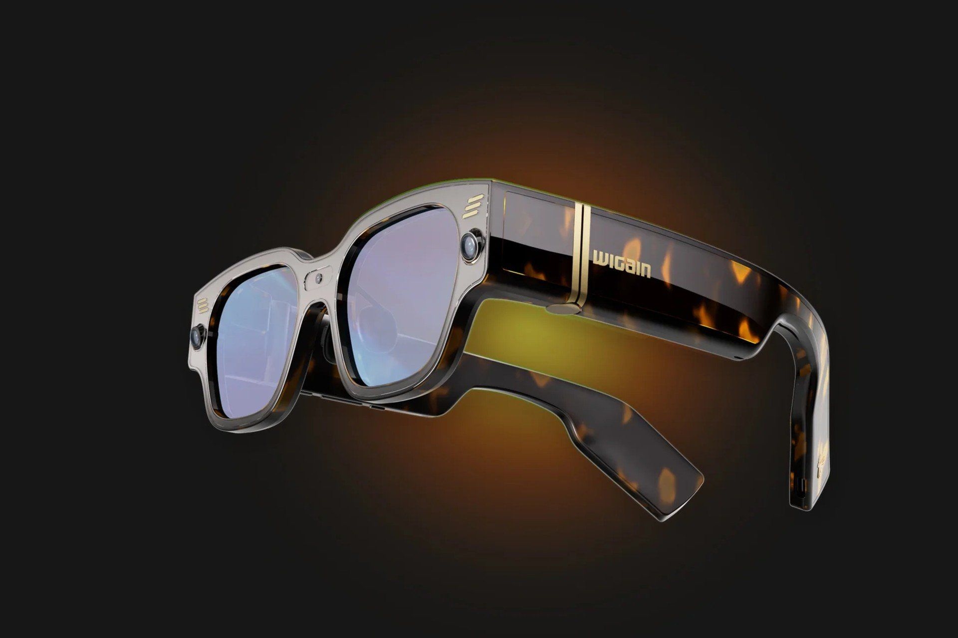 Os novos óculos AR da Wigain prometem inovação superior aos desenvolvimentos da Meta. Reprodução: Gizmodo