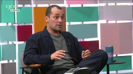 Eduardo Sterblitch fala sobre sua luta contra a depressão e a importância de buscar ajuda.; Reprodução: Globo