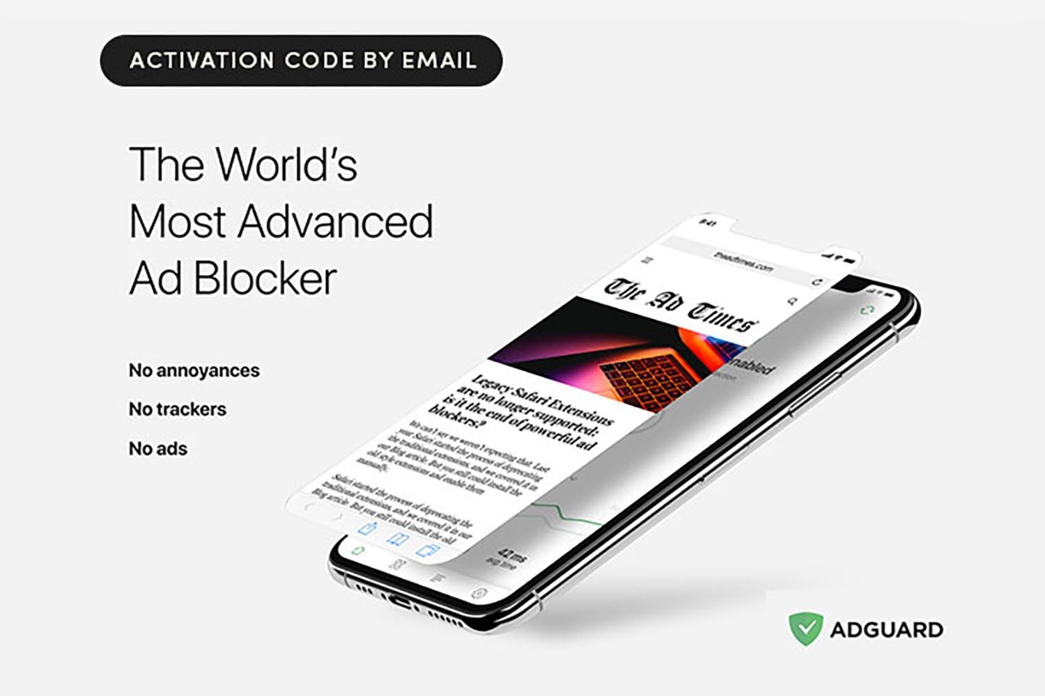 AdGuard oferece plano familiar vitalício para bloquear anúncios e proteger sua privacidade.; Reprodução: Gizmodo