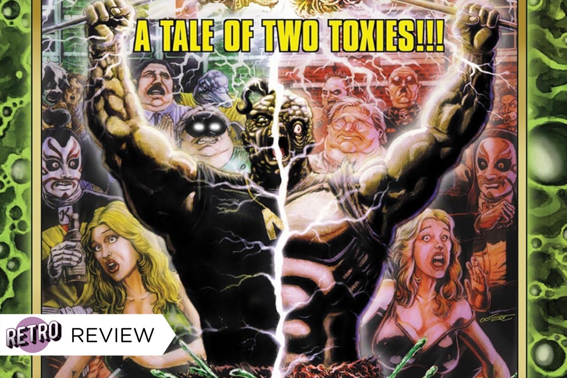 Toxic Avenger IV mistura referências a clássicos do cinema com humor irreverente. Reprodução: Gizmodo