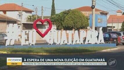 Presidente da Câmara assume prefeitura de Guatapará após a cassação do prefeito por inelegibilidade. Reprodução: EPTV