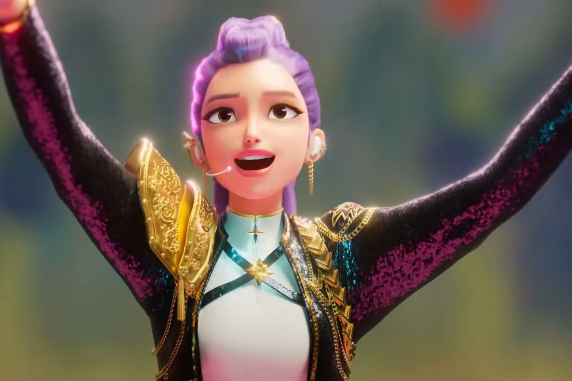 Filme e jogo 'Kpop Demon Hunters Huntrix' ganham destaque pela originalidade. Reprodução: Gizmodo