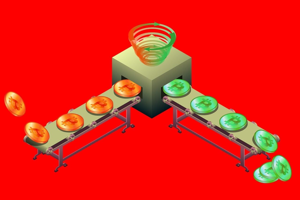 Europol fecha mixer de Bitcoin que movimentou €1,3 bilhões em criptomoedas.. Reprodução: Gizmodo