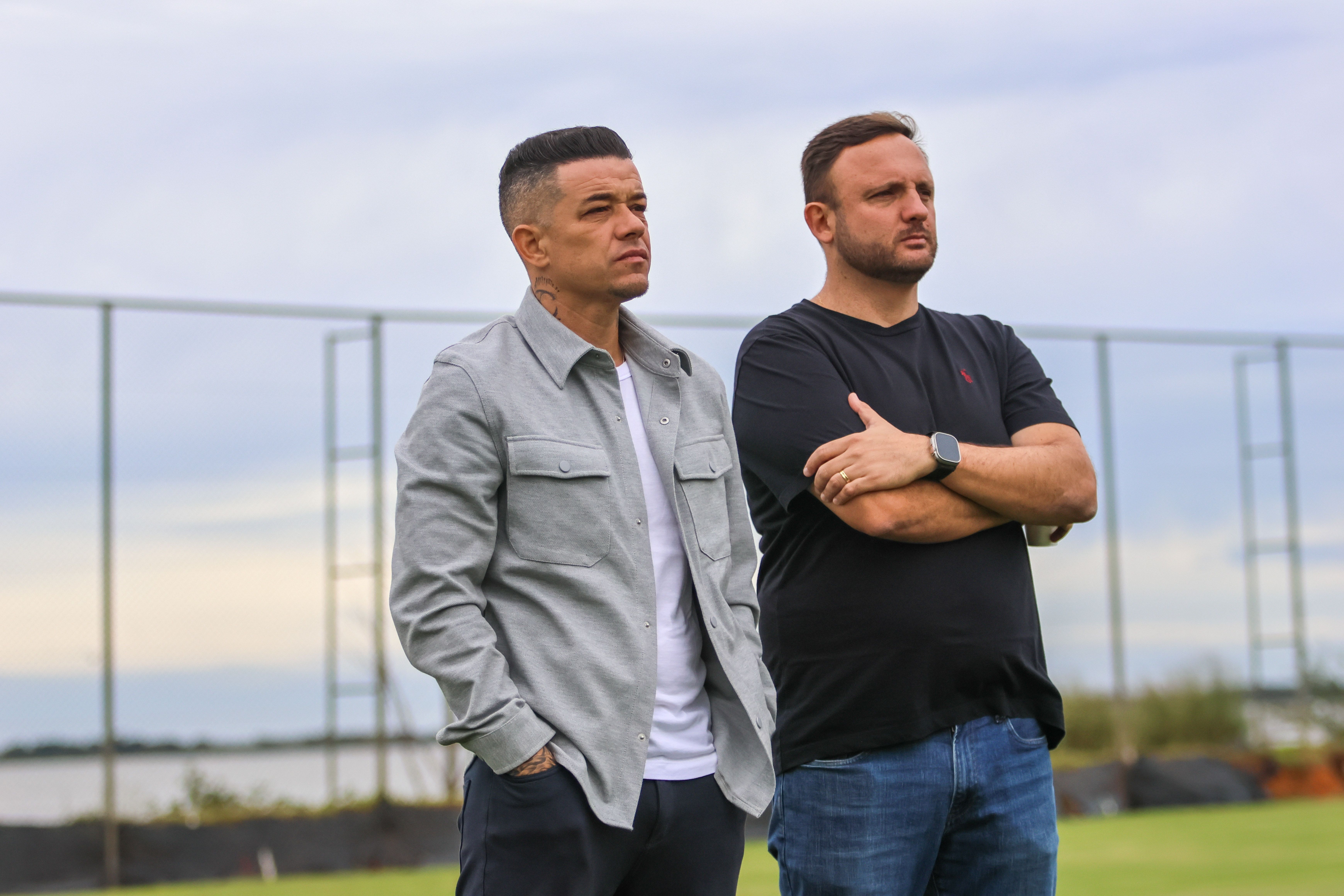 Inter anuncia a saída de D'Alessandro e André Mazzuco. Reprodução: Ge