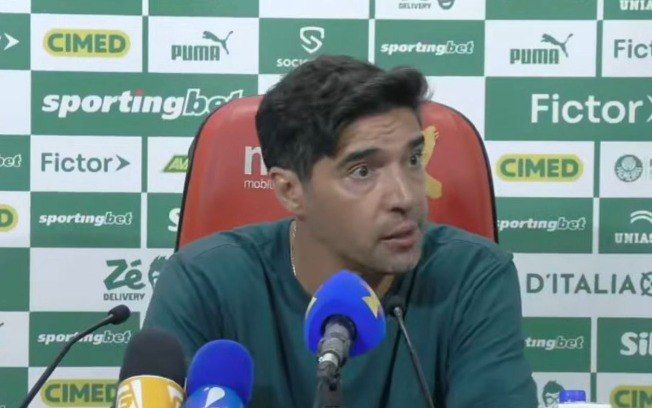 Abel Ferreira enaltece uso da base: 'Nenhum treinador faz isso'.. Reprodução: Esporte