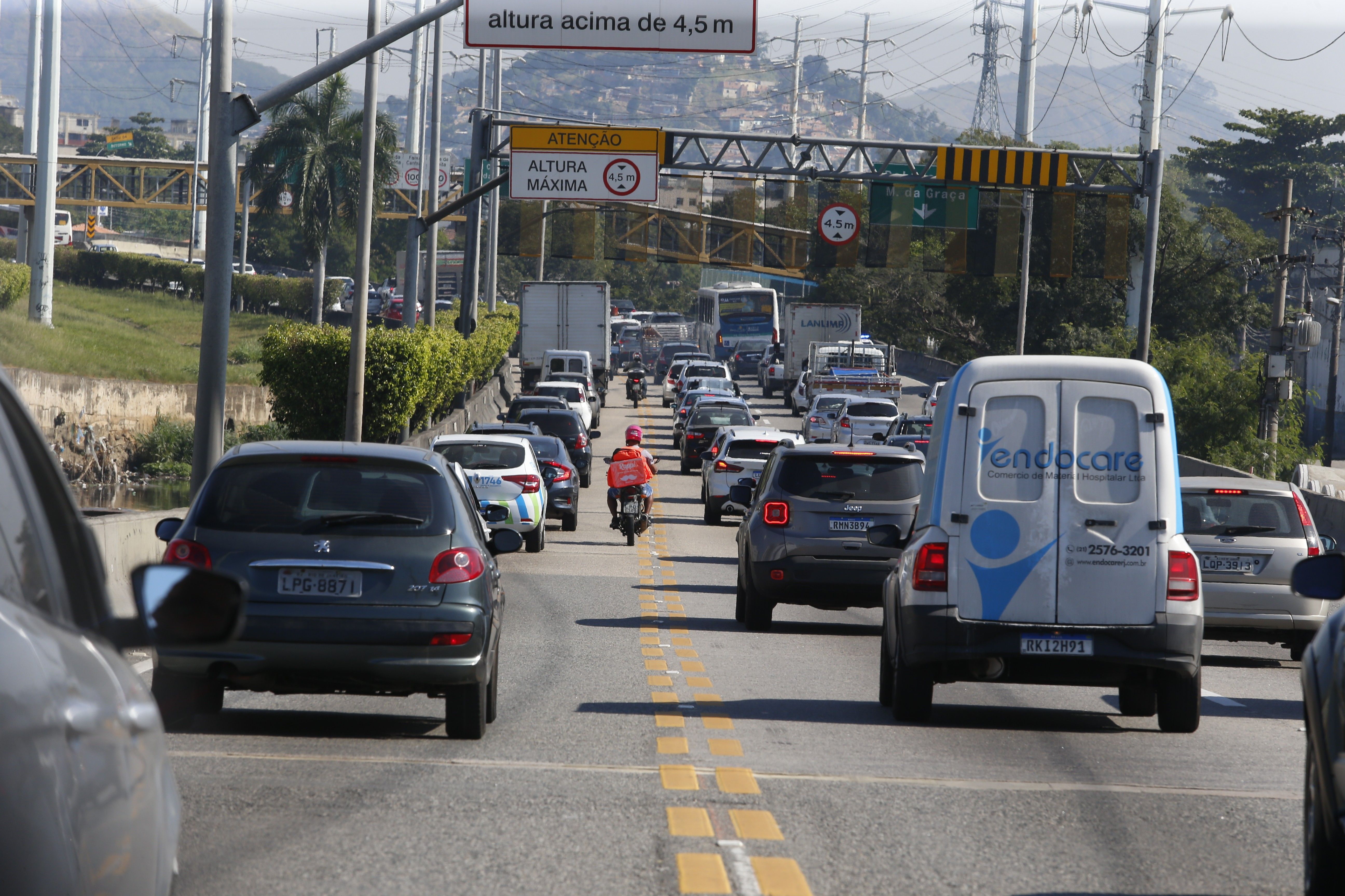 Redução da tarifa de pedágio da Linha Amarela no Rio agora é de R$ 3,80. Reprodução: Globo
