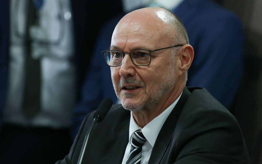 Luiz Fernando Corrêa e Alessandro Moretti em audiência sobre investigações. Reprodução: CNN Brasil